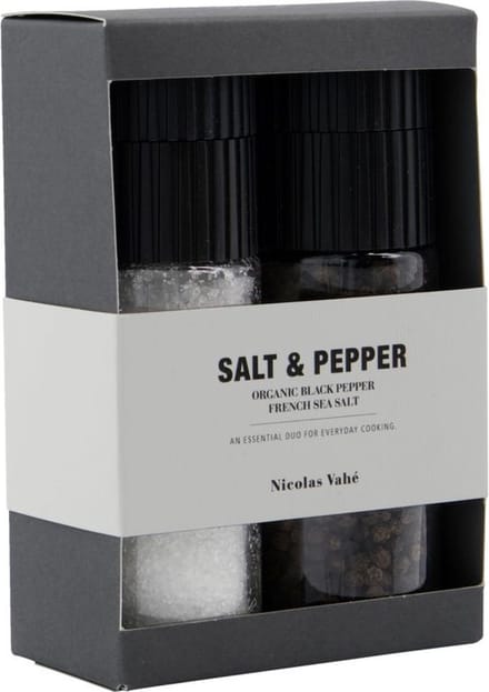 Nicolas Vahé gift box zout en biologische peper