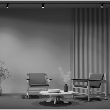 Maytoni Focus S Spot, Unity-systeem, GU10, zwart
