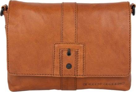 Leren Clutch - Minnie - Brandy Cognac