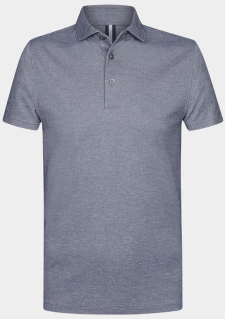 Profuomo Polo korte mouw Blauw PPWD10022F/P