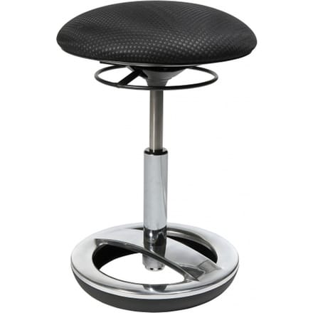 Topstar B-OB - Werkkruk - Ergonomisch - Chroom - Zwart
