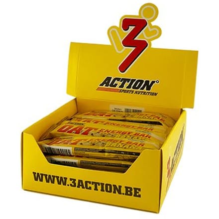 3Action Oat Energy Bar Banaan - doos 20x45g 20x45 Reep