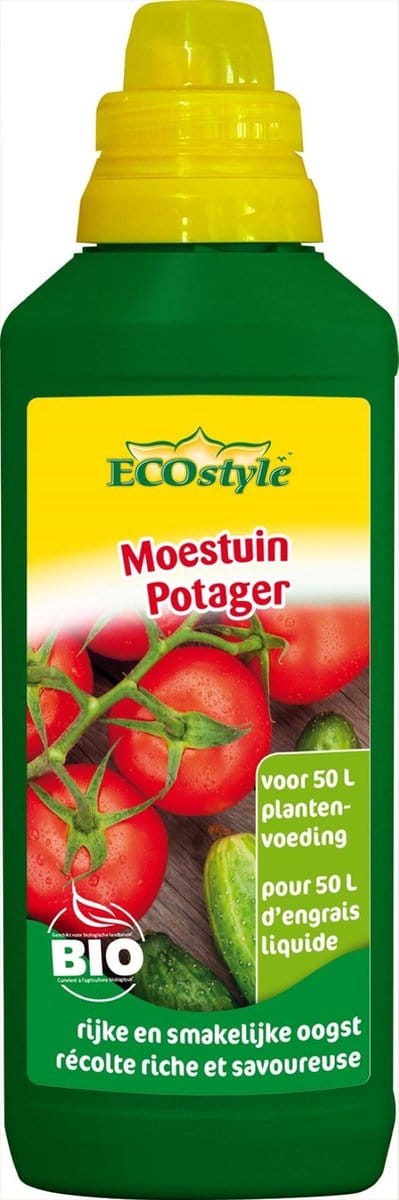 ECOstyle Moestuin Plantenvoeding - 500 ml voor 50 liter plantenvoeding