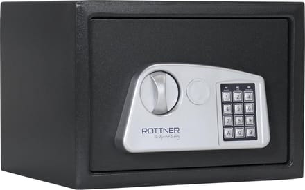 Rottner Meubelkluis Noah 3 - Elektronisch Slot - Antraciet - 25x35x28cm