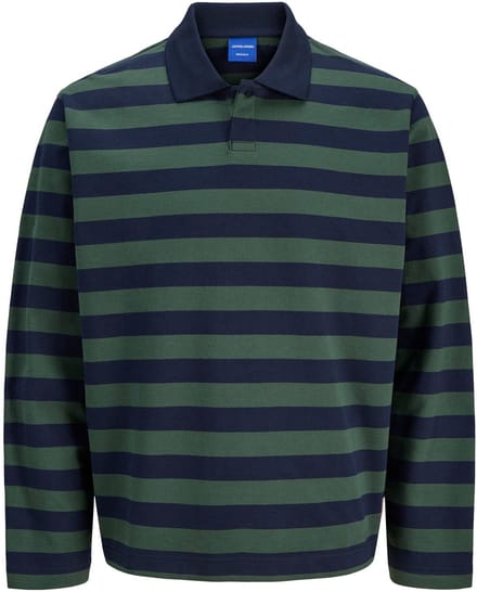 JACK&JONES - JORBLEECKER POLO LS SWEAT - Heren - Sweaters