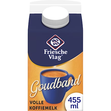 Koffiemelk Friesche Vlag goudband 455ml
