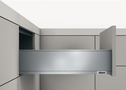 Zelfbouw lade, Legrabox, ladehoogte 106 mm, greeploos 40 kg