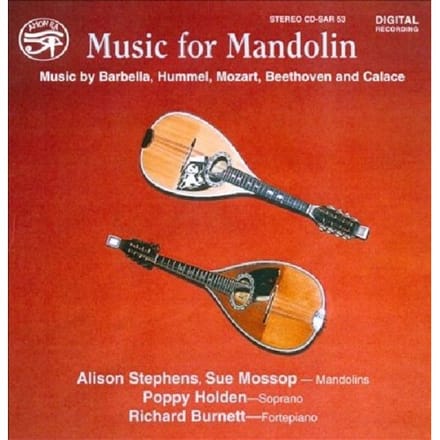 Alison Stephens, Sue Mossop, Poppy Holden, Richard Burnett - Music For Mandolin (CD)