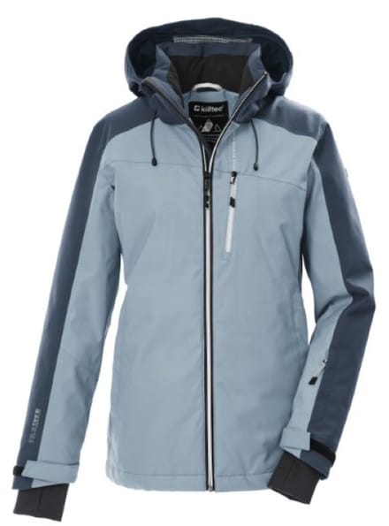 Killtec ski jas dames - 42630 - licht blauw/navy - dames ski jas - maat 38