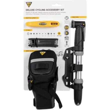 Mini handpomp Topeak Deluxe Cycling Accessory Kit