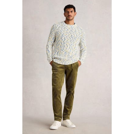 White Stuff Kimber Cord Trouser Khaki Green Größe: W38 REGULAR | Maßgeschneiderte Hosen Outlet | Herren | Braun