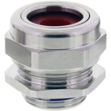 Wiska 10106494 Wartel Slagvast, Met dichting M8 Messing (vernikkeld) Natuur 50 stuk(s)