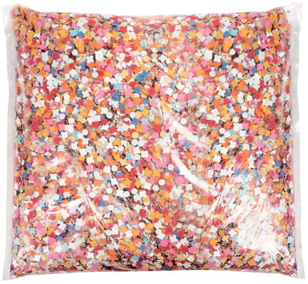 Boland Confetti - 1 kilo - multicolor - papier - versiering - feestdecoratie