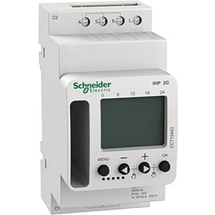 Schneider Electric CCT15443 DIN-rail schakelklok Digitaal 230 V/AC