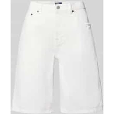regular fit jeansshorts van puur katoen