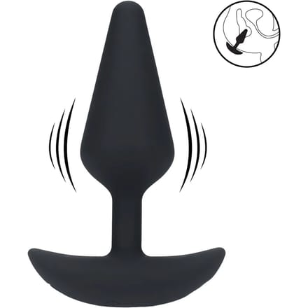 Levelz - Classic Vibrating Silicone Anal Plug Medium