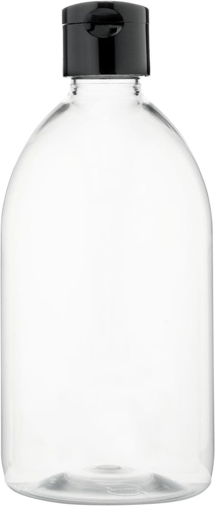 Claudius Cosmetics B.V. plastic flessen 500 ml - navulbaar - set van 10
