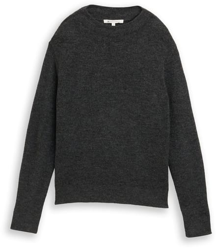 Tom Tailor Denim - Gezellige gebreide trui - Maat S - Shale Grey Melange