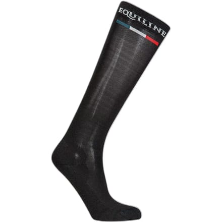 Equiline Silver Plus Light Sokken - Black - 35-38