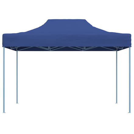 vidaXL - Partytent - inklapbaar - 3x4 - m - staal - blauw
