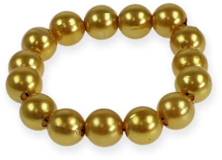 Parels Goud | 10mm | 115 stuks