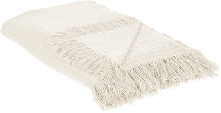 YERBENT - Bedsprei - Gebroken wit - 200 x 220 cm - Katoen