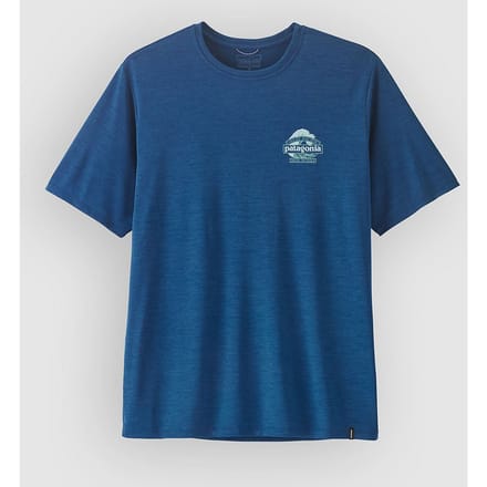 Patagonia Cap Cool Daily - Great Waves T-Shirt blauw