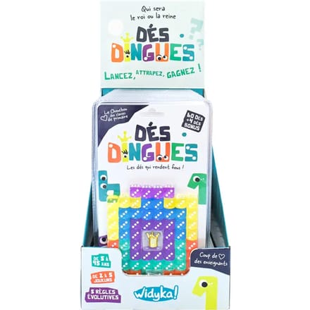 Gekke dobbelstenen 64 dobbelstenen Widyka (x12)