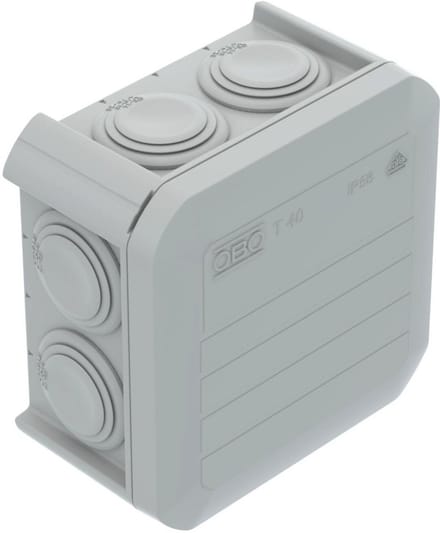 OBO T-Box Wand/Plafond Kabeldoos - 2007045 - E2M9Q