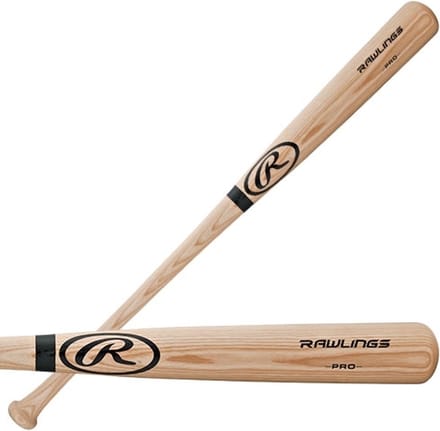 Rawlings Houten Honkbalknuppel Baseball Bat | Lengte: 33 inch (-3) 2 5/8