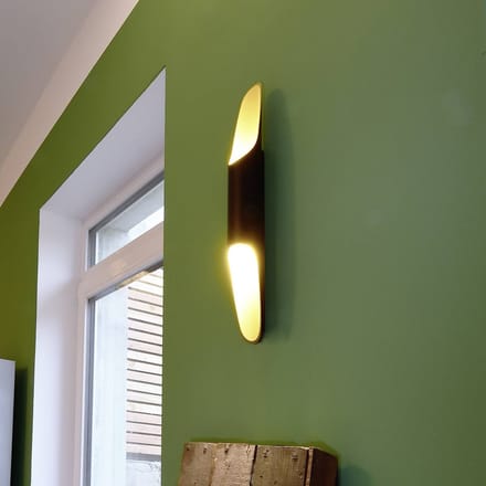Deko Light Apodis 500 Apodis 500 Wandopbouwarmatuur LED vast ingebouwd Energielabel: G (A - G) 10.80 W LED Goud
