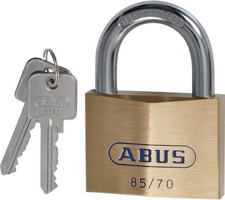 ABUS cilinder hangslot 85/70 gelijk sluitend 98 mm - 2498