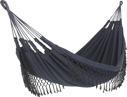 Naya Nayon Hangmat Antique Grey Basic - 120 x 320 cm - 100 % katoen - handgemaakt in Ecuador