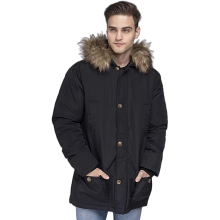 Lonsdale Heren winterjas met capuchon regular fit STREETLAM
