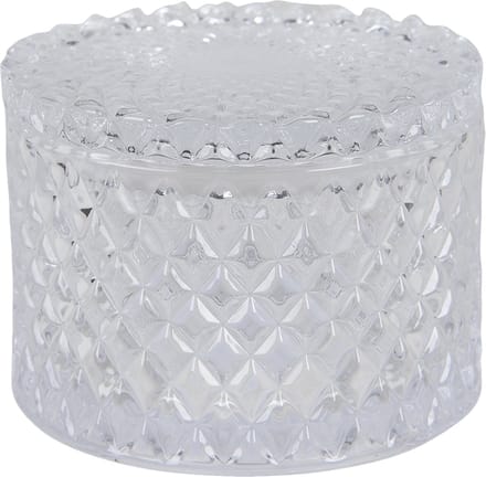 Clayre & Eef Glazen potje Ø 11x8 cm Glas