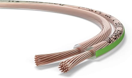 Stereo Luidsprekerkabel HI-FI OFC Zuiver Koper 30 Meter op Mini Rol
