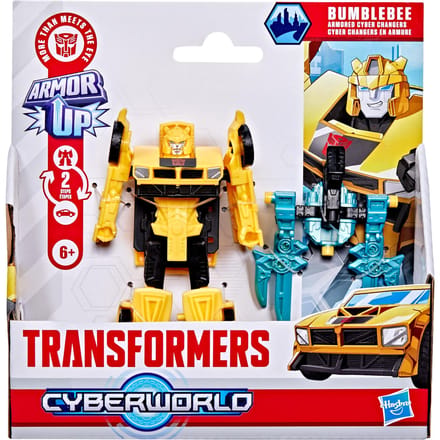Transformers Cyberworld Armored Cyber Change Ast Actiefiguren en superhelden