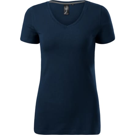 Dames-T-shirt met V-hals Malfini Premium Action 701