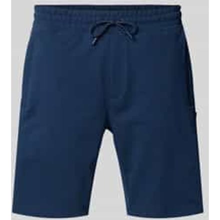 Korte broek met elastische band en tunnelkoord