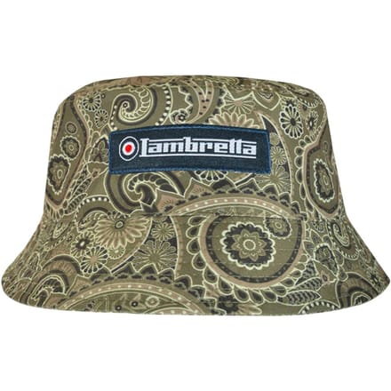 Lambretta Paisley emmerhoed (Kaki Groen)