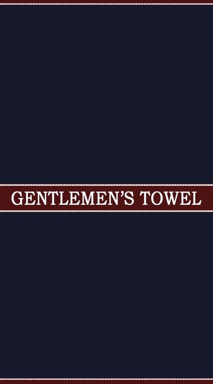 Strandlaken - Gentlemen's Towel