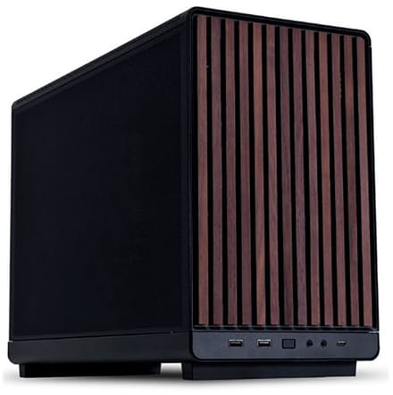 Lian Li A3-mATX Wood Edition Side Glass Behuizing