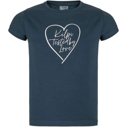 Meisjes katoenen t-shirt kilpi albion-jg blauw 98