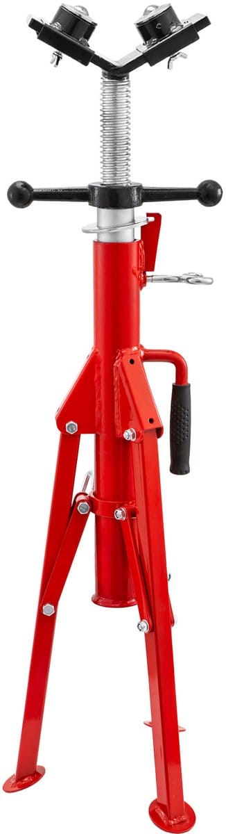 Hoog, Inklapbaar Buizenstatief, V-Kop, Stalen Trolleykrik, 2 Ton