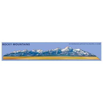 Hydrascape - Rockies Miniscape - Outdoor Sticker
