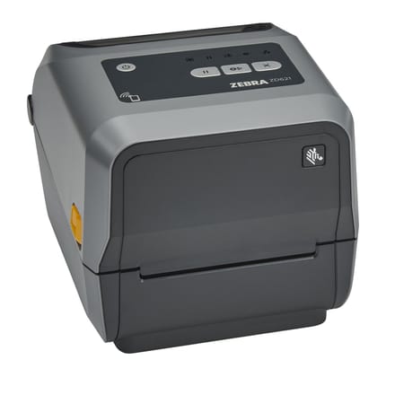 Zebra ZD621t, 8 dots/mm (203 dpi), RTC, USB, USB Host, RS232, BT (BLE), Ethernet, grijs