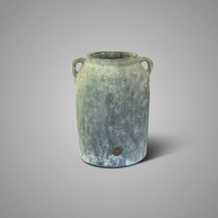 Brynxz - Stone Black - Jar With Two Ears - L - D.23 H.32