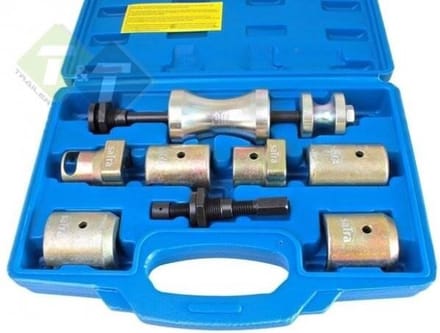 slagtrekker 8 delig ruitenwisser arm trekker - pullietrekker - demontage set ruiten wisser arm
