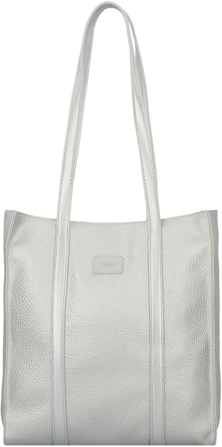 Gabor Shopper Schoudertas Elfie Zip Tote Bag Silver Zilverkleurig
