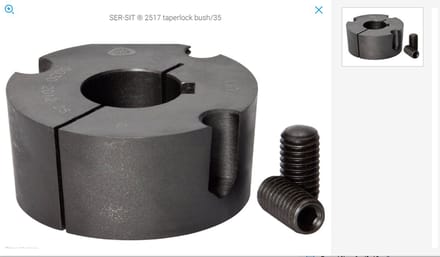 SIT - 2517-35 Taperlock bus - Asdiameter 35 mm